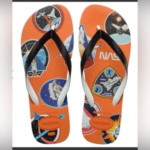 Havaianas NASA flip flops